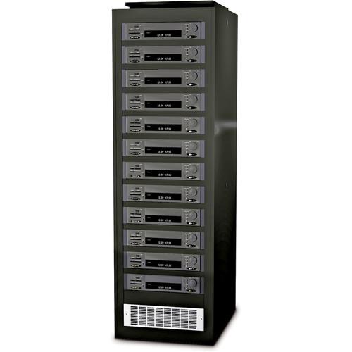 Winsted V9019 Pro Series II DVRack - 45RU DVR Rack with Filtered Fan
