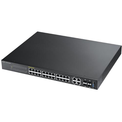 ZyXEL GS2210 Series 24-Port Gigabit PoE Managed Switch