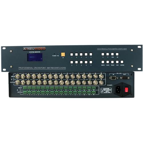 A-Neuvideo 8x1 AV Serial Matrix Switcher