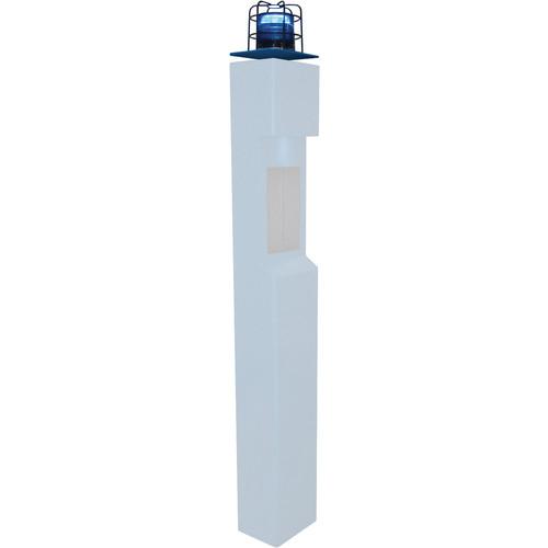 Aiphone TW-LC Steel Top Plate with Light Cage & Blue Beacon for TW-20, TW-22, or TW-23 Modular Towers