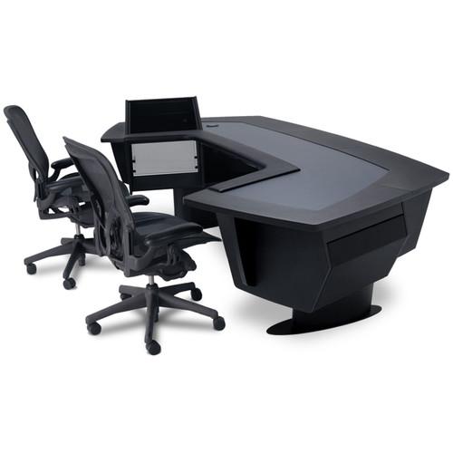 Argosy Aura 520 Personal Workstation Desk with 11 RU Space, Upper Left
