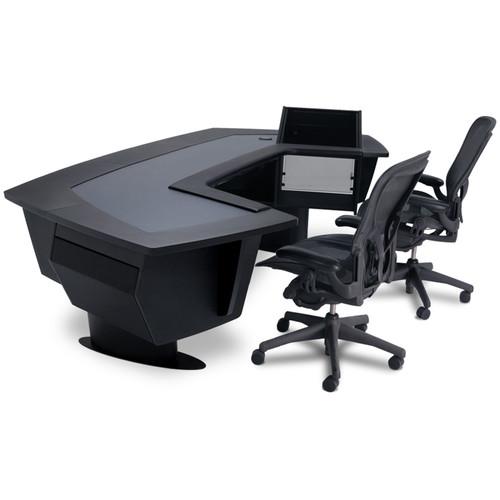 Argosy Aura 520 Personal Workstation Desk with 11 RU Space, Upper Right