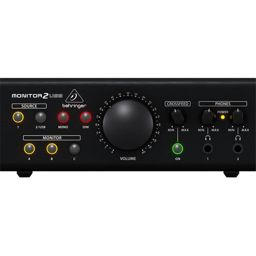 Behringer Monitor2USB Speaker and Headphone Monitor Control