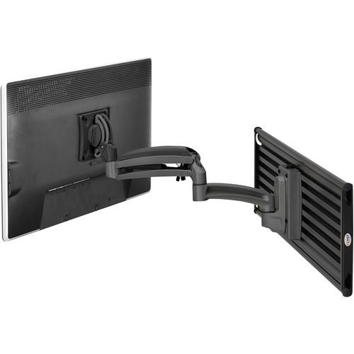 Chief Kontour K1S Dynamic Height-Adjustable Slat-Wall Single-Monitor Mount