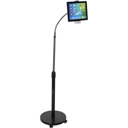 CTA Digital Gooseneck Floor Stand for Tablets