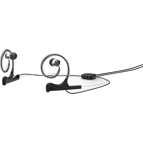 DPA Microphones d:fine In-Ear Broadcast Headset Mount, Dual-Ear, Dual In-Ear