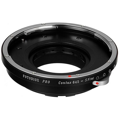 FotodioX Pro Lens Mount Adapter for Contax 645-Mount Lens to Sony A-Mount Camera