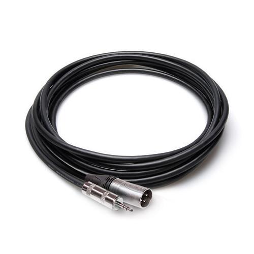 Hosa Technology 3.5mm TRS to Neutrik 3-Pin XLR Male Microphone Cable
