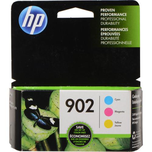 HP 902 Cyan Magenta Yellow Ink Cartridge 3-Pack