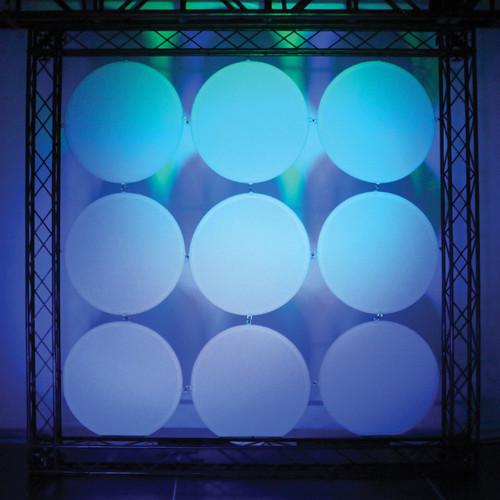 Odyssey Innovative Designs Scrim Werks 22" Circular Decor Panel - 9 Piece Display Set