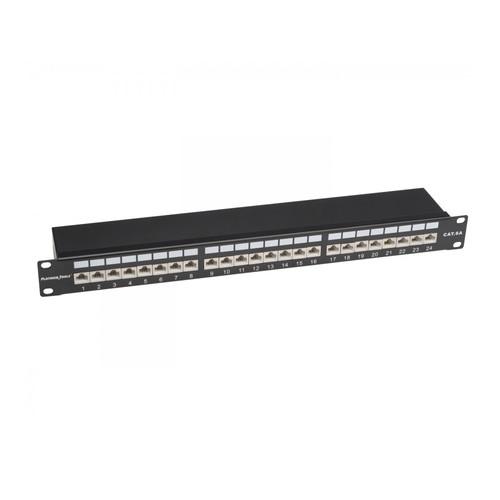 Platinum Tools 24-Port Cat6A Shielded Patch Panel