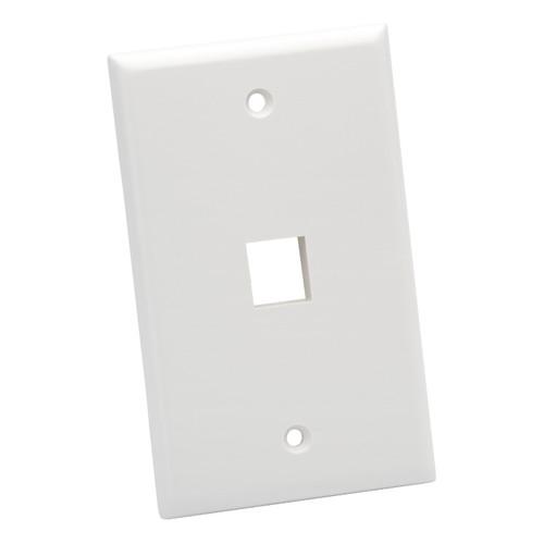 Platinum Tools Standard 1-Port Wall Plate