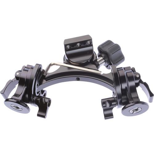 ProMediaGear PMG-Duo Slider Rotating Mount for Two Monopods