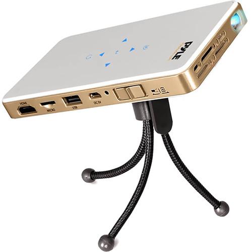 Pyle Pro HD Pocket Pro 140-Lumen WVGA DLP Pico Projector with Wi-Fi