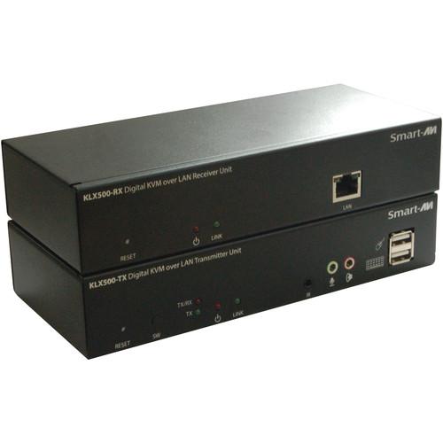 Smart-AVI KLX-500 Chainable DVI VGA KVM Extender via LAN