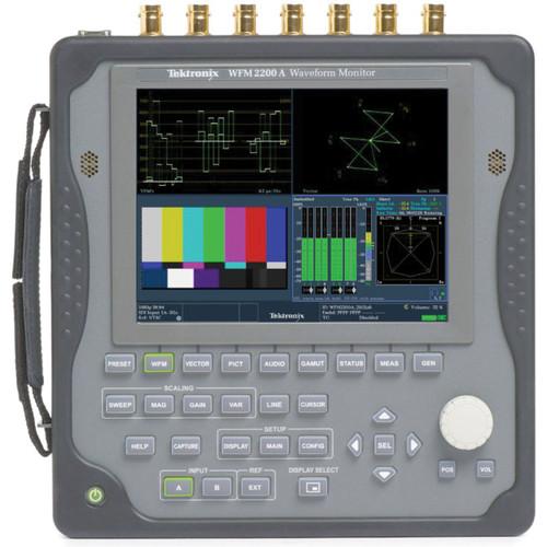 Tektronix WFM2200A Multiformat Multistandard Portable Waveform Monitor