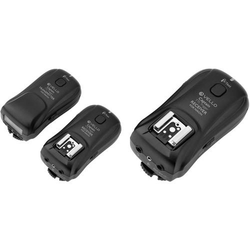 Vello FreeWave Captain Wireless TTL Triggering System Kit with Additional Receiver for Nikon i-TTL Cameras