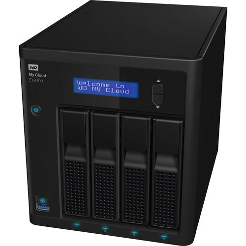WD My Cloud Expert Series EX4100 32TB 4-Bay NAS Server
