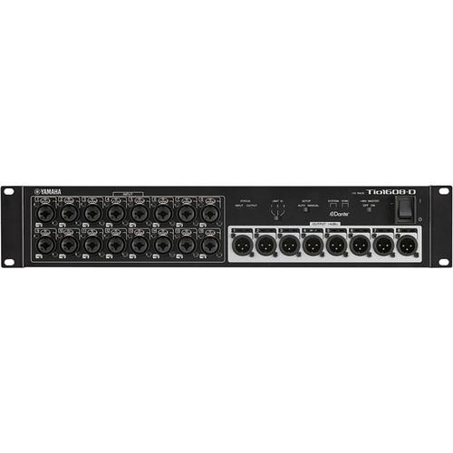 Yamaha Tio1608-D Dante-Equipped I O Rack