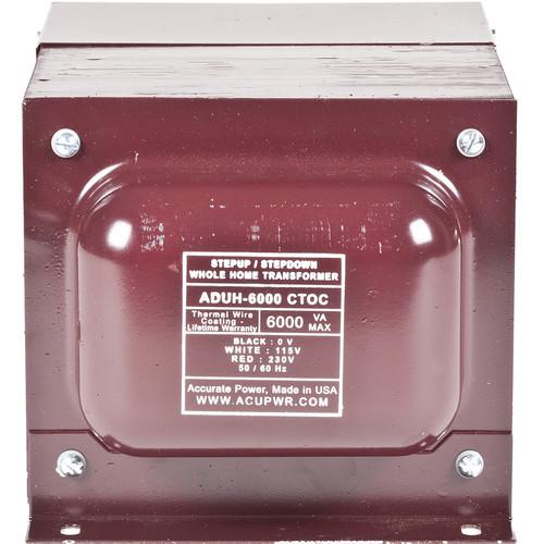 ACUPWR AUDH-6000 Step Up Step Down Home Transformer Voltage Converter, ACUPWR, AUDH-6000, Step, Up, Step, Down, Home, Transformer, Voltage, Converter