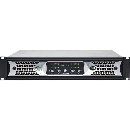 Ashly nXp1.5 4-Channel Multi-Mode Network Power Amplifier with Protea DSP Software Suite, AES3 Inputs, & CobraNet Digital Interface