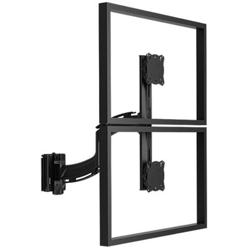 Chief Kontour K4 1x2 Vertical Focal Depth Adjustable Array Slatwall Mount