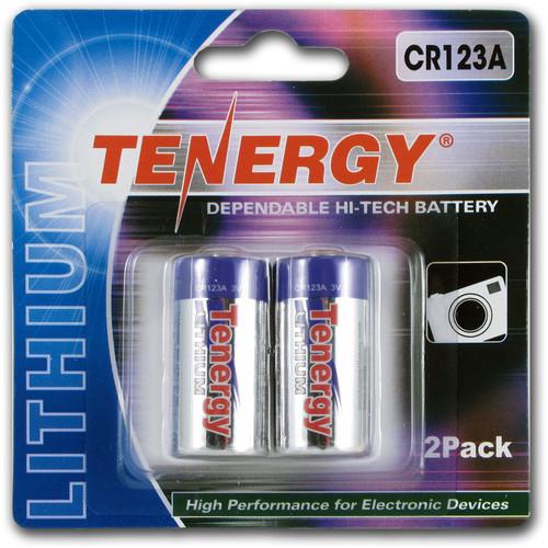 Fenix Flashlight Tenergy CR123A Lithium Propel Batteries - 2-pack of-Pack