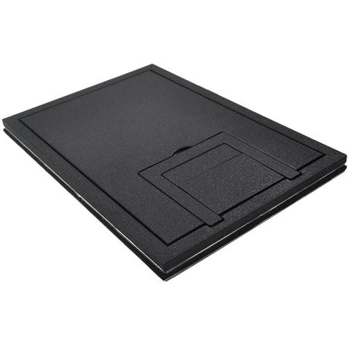 FSR FL-200 U-Access 1 4" Solid Cover with Cable Exit
