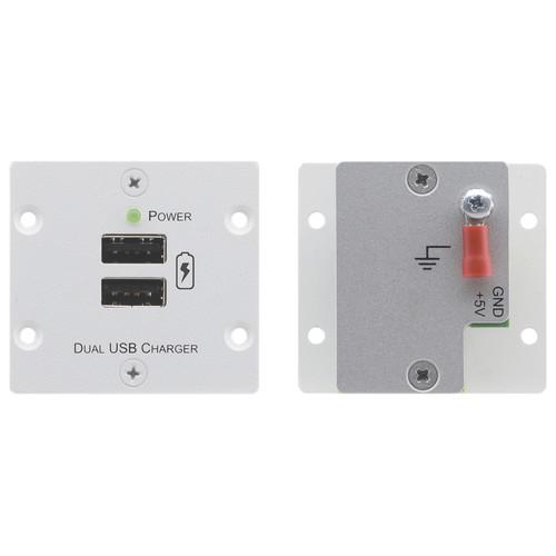 Kramer Wall Plate Insert - Double USB Charger
