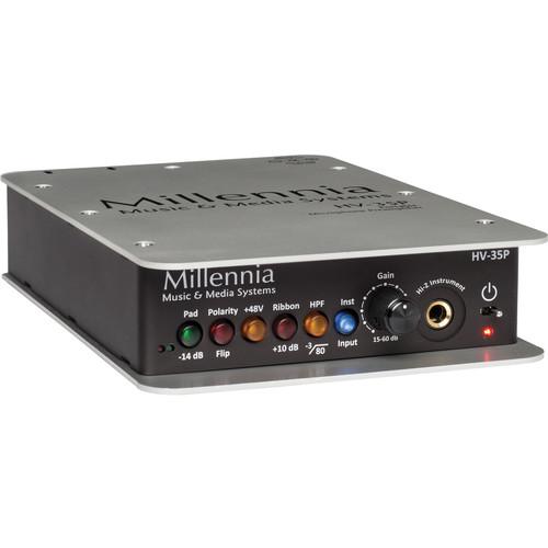 Millennia HV-35P Portable Microphone and Instrument Preamplifier