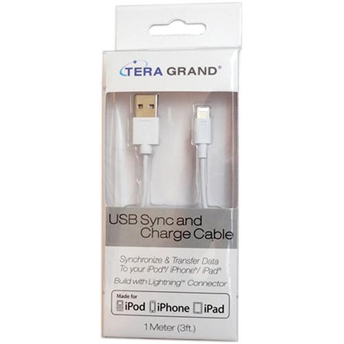Tera Grand MFi-Certified Lightning to USB Sync and Charge Cable