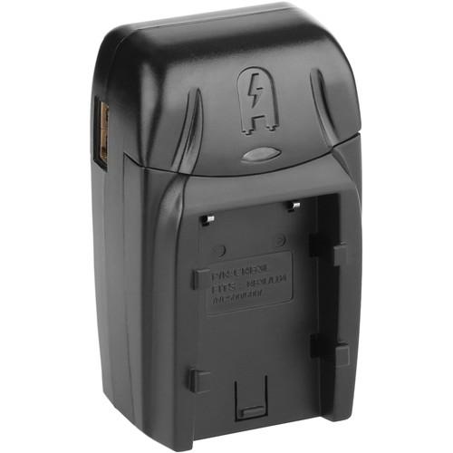 Watson Compact AC DC Battery Charger Kit with Battery Adapter Plate for NB-3L