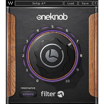 Waves OneKnob Filter - Sweepable Filter Plug-In