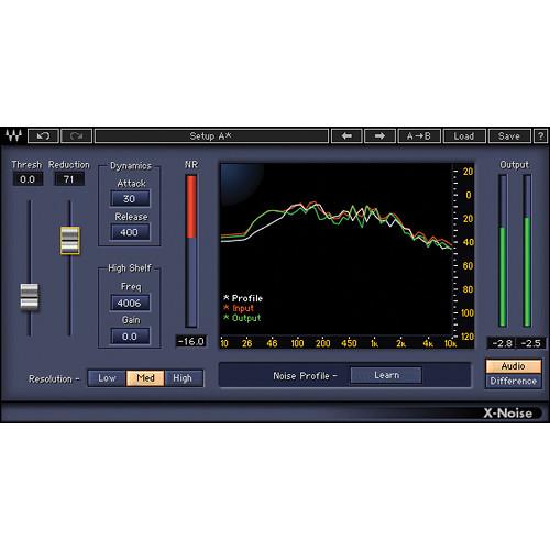 Waves X-Noise - Steady-State Noise Removal Plug-In