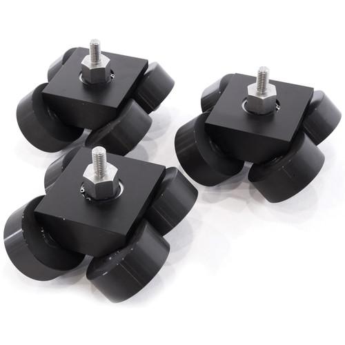 Kessler Crane Premium Track Dolly Trucks for K-Pod