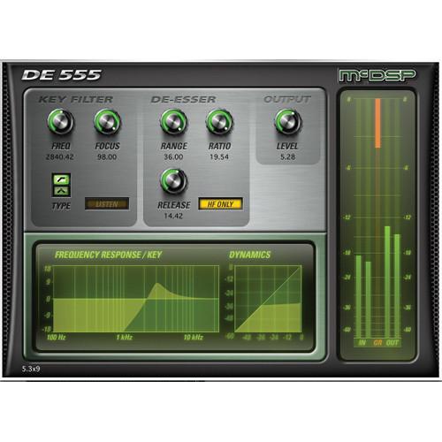 McDSP DE555 v6 - De-Esser Plug-In