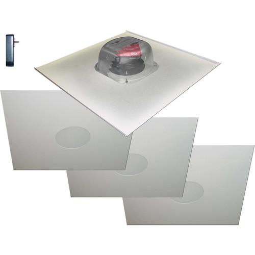 OWI Inc. Two Source, 6.5" Amplified Drop Ceiling Speaker on Tile