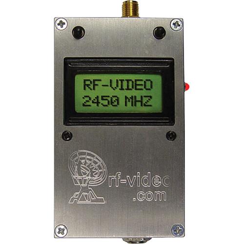 RF-Links WTX-2400 Audio Video Transmitter for 2.4GHz, 100 mW with LCD Display
