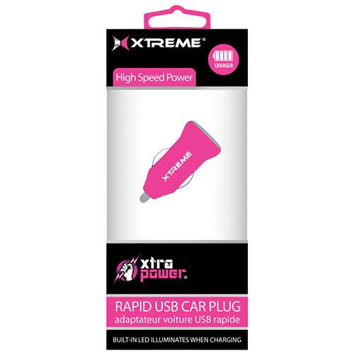 Xtreme Cables 1-Port 1A USB Car Charger