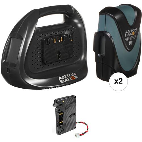 Anton Bauer Digital 90 Two-Battery Kit for URSA with Charger