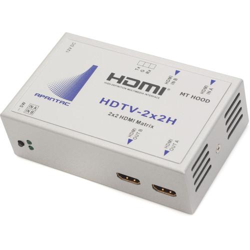 Apantac HDTV-2X2H HDMI 2 x 2 Matrix Switch