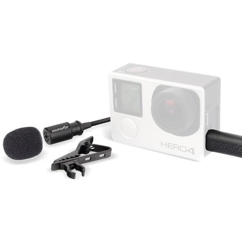 DigiPower Re-Fuel Pro Audio Lavalier Microphone for GoPro