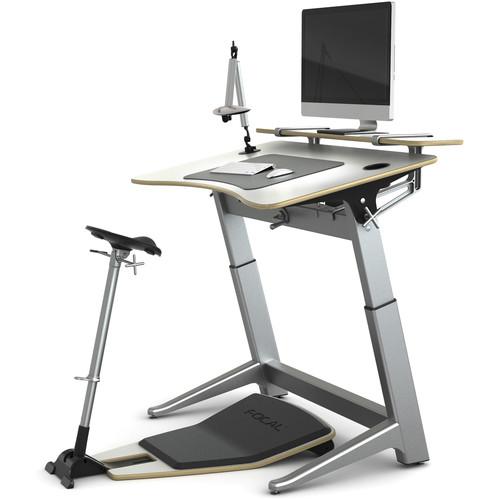 Focal Upright Furniture Locus Bundle Pro with Desk & Shelf, Seat, and Mat