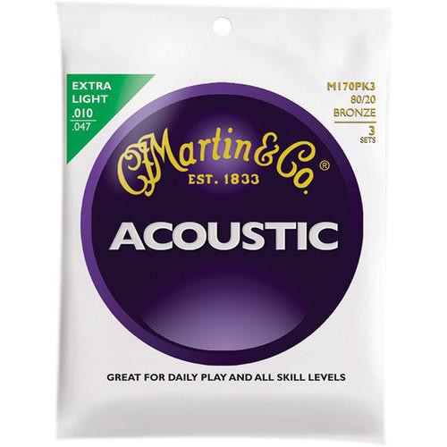 MARTIN Acoustic 80 20 Bronze Guitar Strings