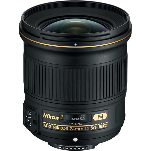 Nikon AF-S NIKKOR 24mm f 1.8G ED Lens