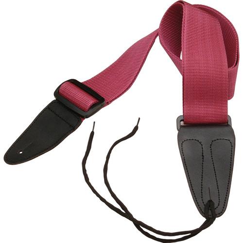 On-Stage GSA10BU Guitar Strap with Leather Ends