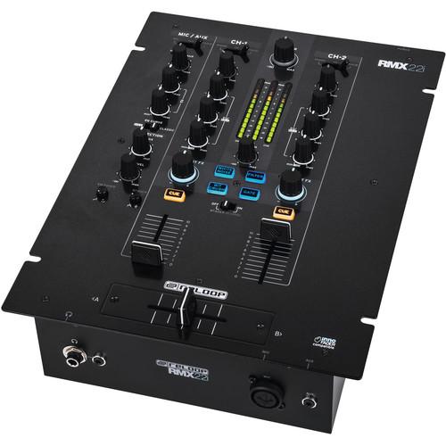 Reloop RMX-22i - 2 1 DJ Mixer with Digital FX and Smart Device Connectivity