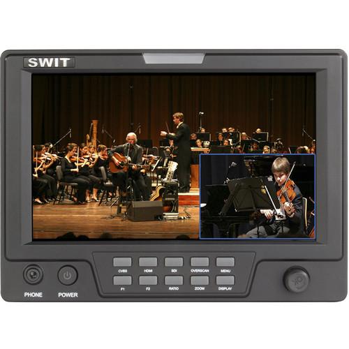 SWIT S-1071F 7" EFP Field LCD Monitor with Picture-in-Picture Function and Dual HD Video Input