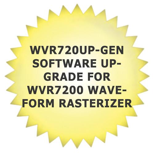 Tektronix WVR720UP-GEN Software Upgrade for WVR7200 Waveform Rasterizer