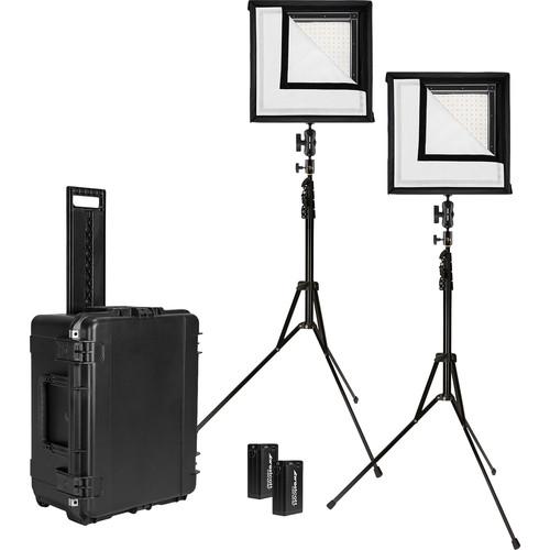 Westcott Flex Daylight LED Mat 2-Light Cine Travel Kit